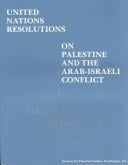 United Nations resolutions on Palestine and the Arab-Israeli conflict