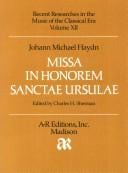 Missa in Honorem Sanctae Ursula (Recent Researches in the Music of the Classical Era)