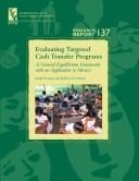 Evaluating targeted cash transfer programs