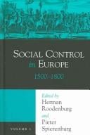 Social control in Europe
