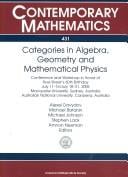 Categories in algebra, geometry, and mathematical physics
