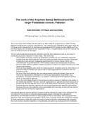 Community-driven Water and Sanitation