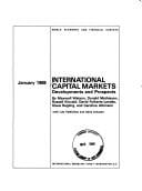 International capital markets