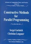 Constructive methods for parallel programming