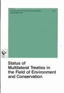 Status of multilateral treaties in the field of environment and conservation