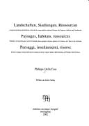 Landschaften, Siedlungen, Ressourcen