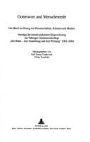 Gotteswort und Menschenrede