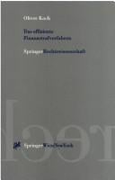 Das effiziente Finanzstrafverfahren