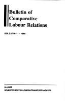 Bulletin of Comparative Labour Relations, 1980:No. 11:Job Security and Industrial Relations (Bulletin of Comparative Labour Relations)