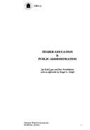 Higher Education and Public Administration