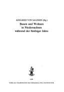 Bauen und Wohnen in Niedersachsen während der fünfziger Jahre