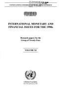 International monetary and financial issues for the 1990s