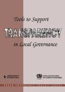 Tools to support transparency in local governance