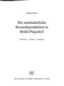 Die mittelalterliche Keramikproduktion in Brühl-Pingsdorf