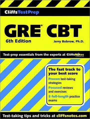 Cliffstestprep Gre Cbt (Cliffs Preparation Guides)
