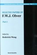 Selected Papers of F W J Olver Part 1