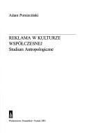 Reklama W Kulturze Wspoczesnej