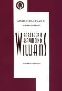 Para Leer a Raymond Williams