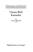Christa Wolf, Kassandra