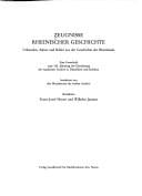 Zeugnisse Rheinischer Geschichte
