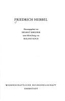 Friedrich Hebbel