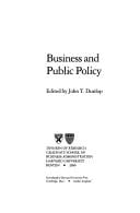 Business and public policy