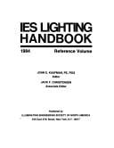 IES lighting handbook