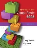 STARTING OUT WITH VISUAL BASIC 2005
