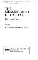 The measurement of capital