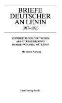 Briefe deutscher an Lenin, 1917-1923