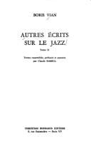 Autres écrit sur le jazz