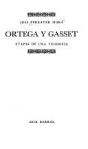 Ortega y Gasset