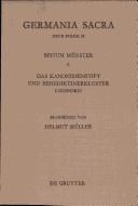 Die Bistümer Der Kirchenprovinz Köln. Das Bistum Münster: Das Kanonissenstift Und Benediktinerkloster Liesborn (German Edition)