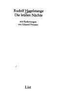 Die letzten Nächte