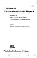 Stereotyp und Vorurteil in der Literatur