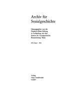 Archiv für Sozialgeschichte