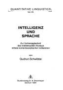 Intelligenz und Sprache