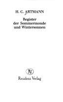 Register der Sommermonde und Wintersonnen