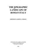 The epigraphic landscape of Roman Italy