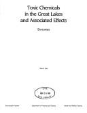 Toxic chemicals in the Great Lakes and associated effects