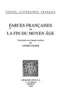 Farces françaises de la fin du Moyen Age