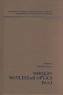 Modern nonlinear optics