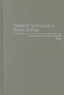 Research techniques in animal ecology
