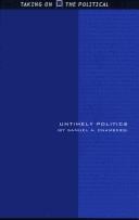 UNTIMELY POLITICS