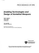 Enabling technologies and design of nonlethal weapons