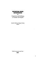 Exporting good governance