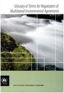 Glossary of terms for negotiators of multilateral environmental agreements