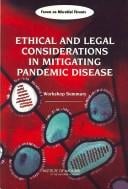 Ethical and legal considerations in mitigating pandemic disease