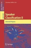 Speaker classification