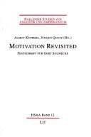 Motivation revisited. Festschrift f ur Gert Solmecke